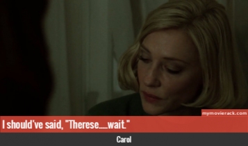 I should&#039;ve said, &quot;Therese.....wait.&quot; #quote
